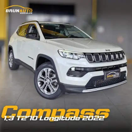 JEEP COMPASS 1.3 T270 TURBO FLEX LONGITUDE AT6