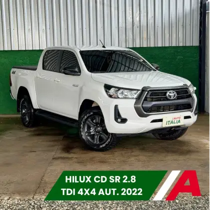 TOYOTA HILUX 2.8 D-4D TURBO DIESEL CD SR 4X4 AUTOMÁTICO TOYOTA HILUX 2.8 D-4D TURBO DIESEL CD SR 4X4 AUTOMÁTICO