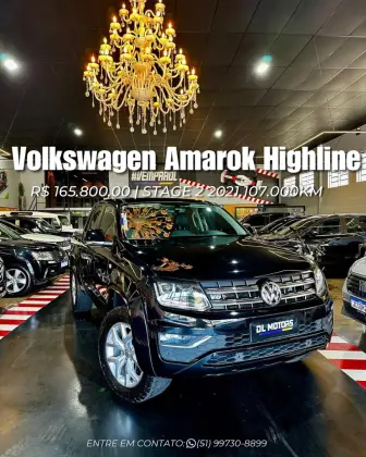 VOLKSWAGEN AMAROK 3.0 V6 TDI DIESEL HIGHLINE CD 4MOTION AUTOMÁTICO