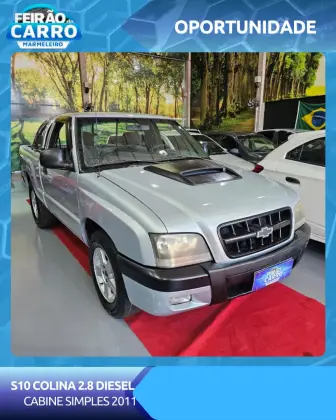 CHEVROLET S10 2.8 COLINA 4X2 CS 12V TURBO ELECTRONIC INTERCOOLER DIESEL 2P MANUAL