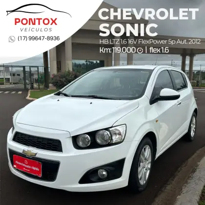 CHEVROLET SONIC 1.6 LTZ SEDAN 16V FLEX 4P AUTOMÁTICO
