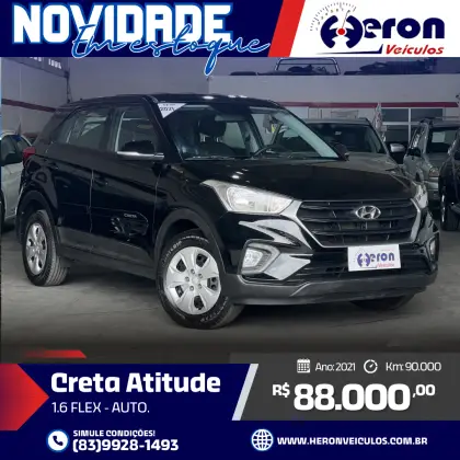 HYUNDAI CRETA 1.6 16V FLEX ATTITUDE AUTOMÁTICO