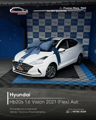 HYUNDAI HB20S 1.6 16V FLEX VISION AUTOMÁTICO