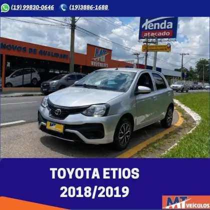 TOYOTA ETIOS 1.3 X 16V FLEX 4P MANUAL TOYOTA ETIOS 1.3 X 16V FLEX 4P MANUAL