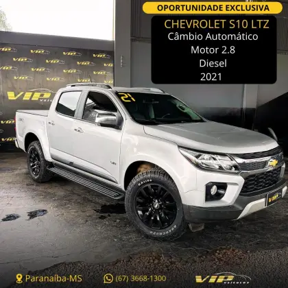 CHEVROLET S10 2.8 16V TURBO DIESEL LTZ CD 4X4 AUTOMÁTICO