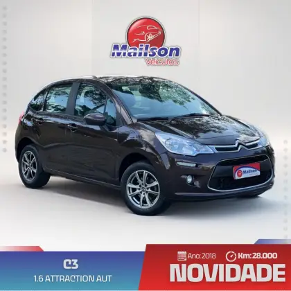 CITROËN C3 1.6 VTI 120 FLEX ATTRACTION EAT6