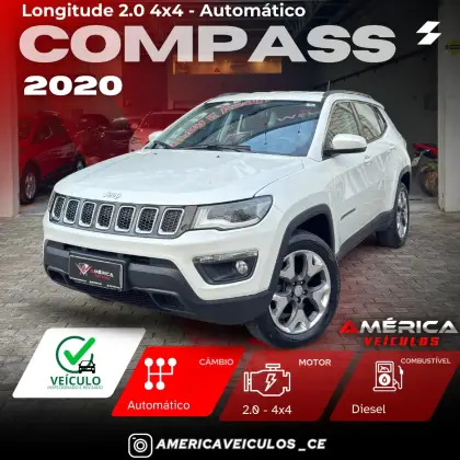 JEEP COMPASS 2.0 16V DIESEL LONGITUDE 4X4 AUTOMÁTICO JEEP COMPASS 2.0 16V DIESEL LONGITUDE 4X4 AUTOMÁTICO