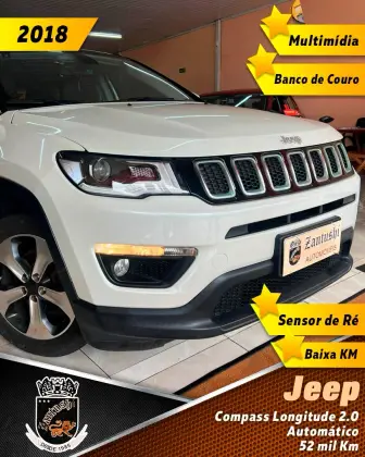 JEEP COMPASS 2.0 16V FLEX LONGITUDE AUTOMÁTICO JEEP COMPASS 2.0 16V FLEX LONGITUDE AUTOMÁTICO