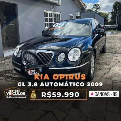 KIA OPIRUS 3.8 GL V6 24V GASOLINA 4P AUTOMÁTICO KIA OPIRUS 3.8 GL V6 24V GASOLINA 4P AUTOMÁTICO