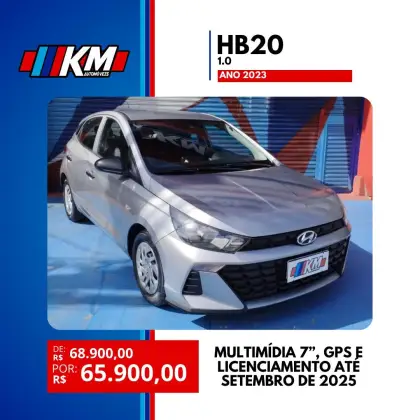 HYUNDAI HB20 1.0 12V FLEX COMFORT MANUAL HYUNDAI HB20 1.0 12V FLEX COMFORT MANUAL