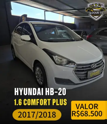 HYUNDAI HB20S 1.6 COMFORT PLUS 16V FLEX 4P AUTOMÁTICO