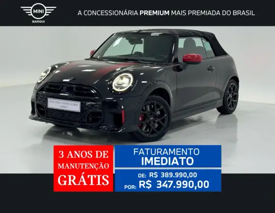 MINI COOPER 2.0 16V TWINPOWER GASOLINA JOHN COOPER WORKS CABRIO STEPTRONIC