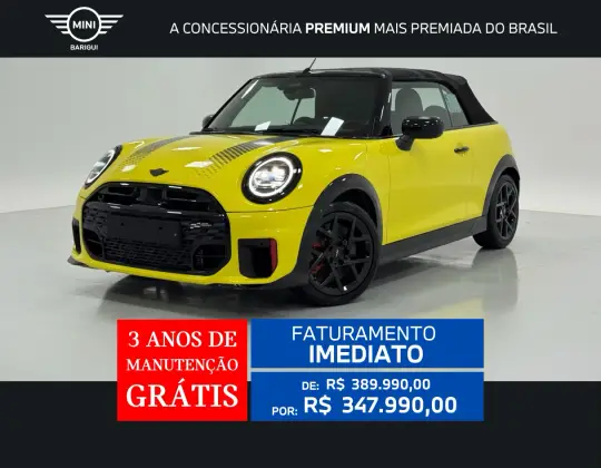 MINI COOPER 2.0 16V TWINPOWER GASOLINA JOHN COOPER WORKS CABRIO STEPTRONIC