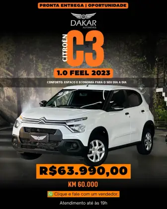 CITROËN C3 1.0 FIREFLY FLEX FEEL MANUAL