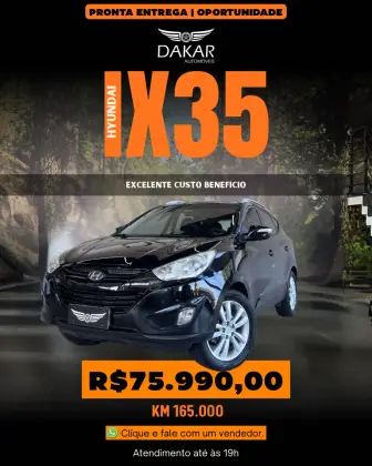 HYUNDAI IX35 2.0 MPFI GLS 16V FLEX 4P AUTOMÁTICO