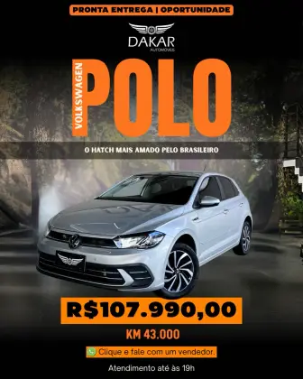 VOLKSWAGEN POLO 1.0 170 TSI HIGHLINE AUTOMÁTICO