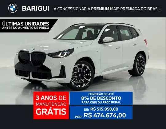 BMW X3 2.0 TWINPOWER MHEV XDRIVE30I M SPORT STEPTRONIC