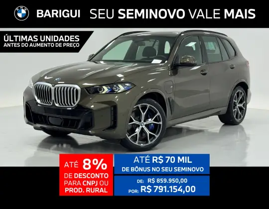 BMW X5 3.0 I6 TURBO HÍBRIDO XDRIVE50E M SPORT AUTOMÁTICO