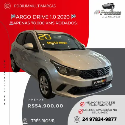 FIAT ARGO 1.0 FIREFLY FLEX DRIVE MANUAL