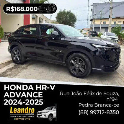 HONDA HR-V 1.5 DI I-VTEC TURBO FLEX ADVANCE CVT HONDA HR-V 1.5 DI I-VTEC TURBO FLEX ADVANCE CVT