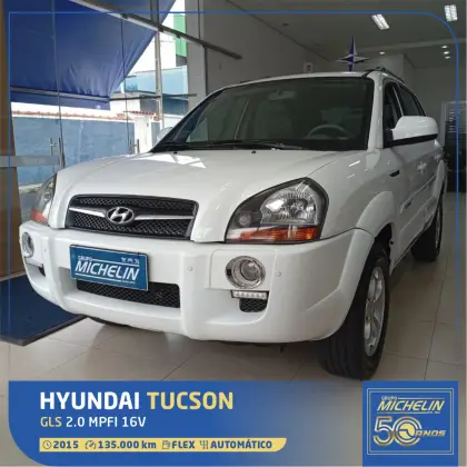HYUNDAI TUCSON 2.0 MPFI GLS 16V 143CV 2WD FLEX 4P AUTOMÁTICO