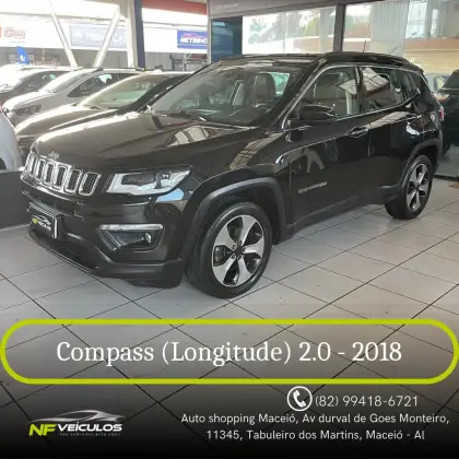 JEEP COMPASS 2.0 16V FLEX LONGITUDE AUTOMÁTICO
