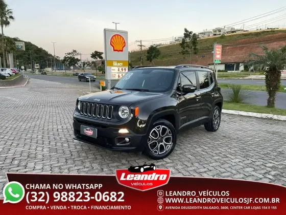 JEEP RENEGADE 1.8 16V FLEX LONGITUDE 4P AUTOMÁTICO JEEP RENEGADE 1.8 16V FLEX LONGITUDE 4P AUTOMÁTICO