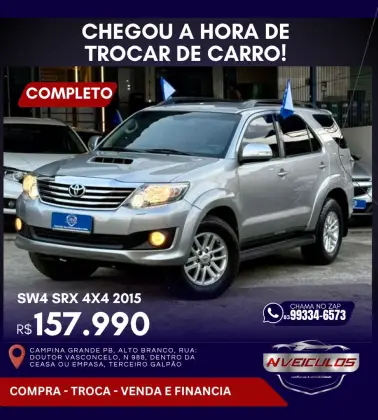 TOYOTA HILUX SW4 3.0 SRV 4X4 7 LUGARES 16V TURBO INTERCOOLER DIESEL 4P AUTOMÁTICO