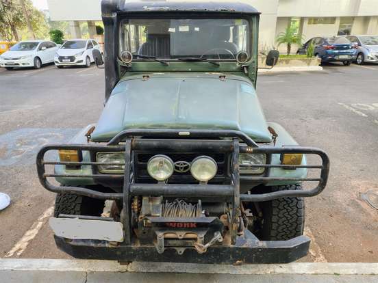 TOYOTA-BANDEIRANTE-3.7 BJ50LV 4X4 TETO RIGIDO DIESEL 2P MANUAL TOYOTA-BANDEIRANTE-1989
