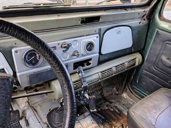 TOYOTA-BANDEIRANTE-3.7 BJ50LV 4X4 TETO RIGIDO DIESEL 2P MANUAL TOYOTA-BANDEIRANTE-1989