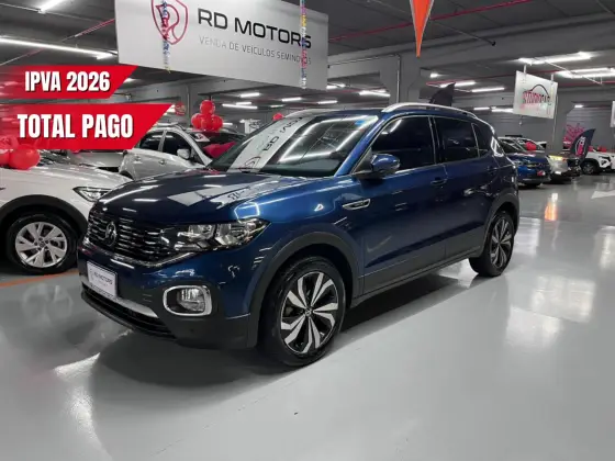 VOLKSWAGEN T-CROSS 1.4 250 TSI TOTAL FLEX HIGHLINE AUTOMÁTICO
