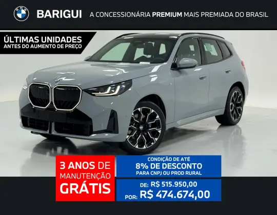 BMW X3 2.0 TWINPOWER MHEV XDRIVE30I M SPORT STEPTRONIC