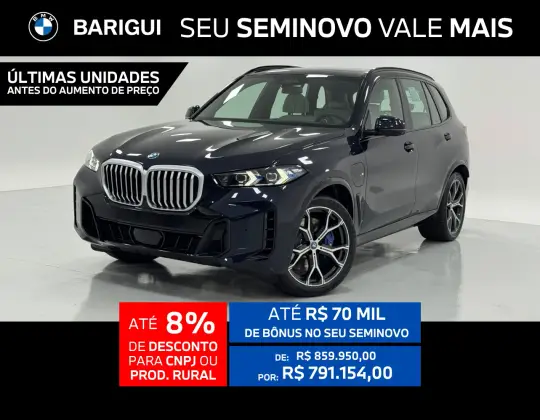 BMW X5 3.0 I6 TURBO HÍBRIDO XDRIVE50E M SPORT AUTOMÁTICO