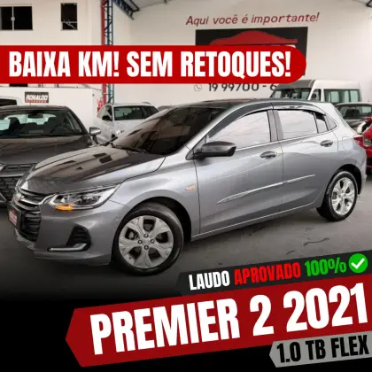 CHEVROLET ONIX 1.0 TURBO FLEX PLUS PREMIER AUTOMÁTICO
