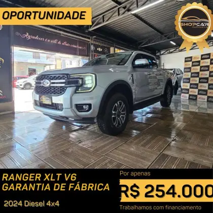 FORD RANGER 3.0 V6 TURBO DIESEL CD XLT 4X4 AUTOMÁTICO