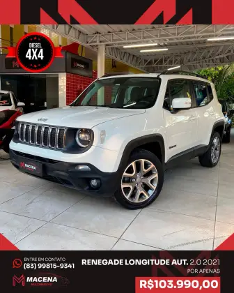 JEEP RENEGADE 2.0 16V TURBO DIESEL LONGITUDE 4P 4X4 AUTOMÁTICO