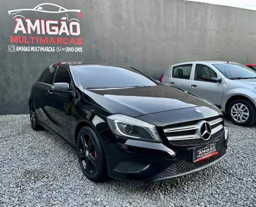 MERCEDES-BENZ-A 200-1.6 TURBO URBAN 16V GASOLINA 4P AUTOMÁTICO MERCEDES-BENZ-A 200-2014