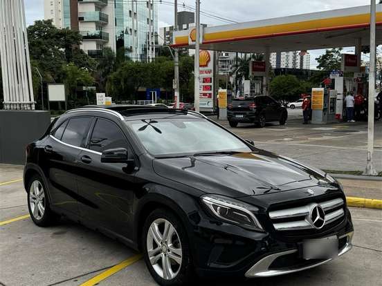 MERCEDES-BENZ-GLA 200-1.6 CGI VISION 16V TURBO GASOLINA 4P AUTOMÁTICO MERCEDES-BENZ-GLA 200-2014