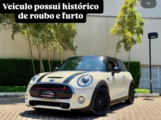 MINI COOPER 2.0 S TOP 16V TURBO GASOLINA 2P AUTOMÁTICO