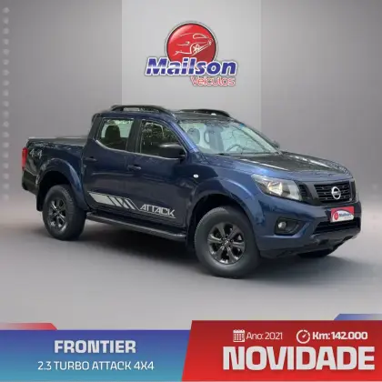 NISSAN FRONTIER 2.3 16V TURBO DIESEL ATTACK CD 4X4 AUTOMÁTICO