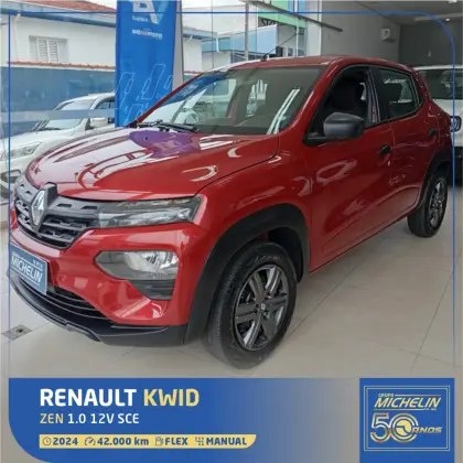 RENAULT KWID 1.0 12V SCE FLEX ZEN MANUAL RENAULT KWID 1.0 12V SCE FLEX ZEN MANUAL