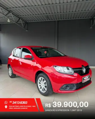 RENAULT SANDERO 1.0 EXPRESSION 16V FLEX 4P MANUAL