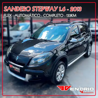RENAULT SANDERO 1.6 STEPWAY 16V FLEX 4P AUTOMÁTICO