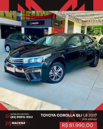 TOYOTA COROLLA 1.8 GLI UPPER 16V FLEX 4P AUTOMÁTICO