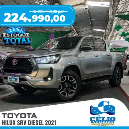 TOYOTA HILUX 2.8 D-4D TURBO DIESEL CD SRV 4X4 AUTOMÁTICO