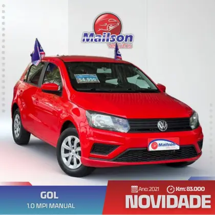 VOLKSWAGEN GOL 1.0 12V MPI TOTALFLEX 4P MANUAL