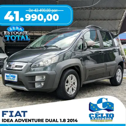 FIAT IDEA 1.8 MPI ADVENTURE 16V FLEX 4P AUTOMATIZADO FIAT IDEA 1.8 MPI ADVENTURE 16V FLEX 4P AUTOMATIZADO