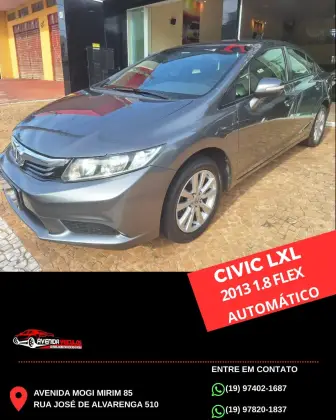 HONDA CIVIC 1.8 LXL 16V FLEX 4P AUTOMÁTICO