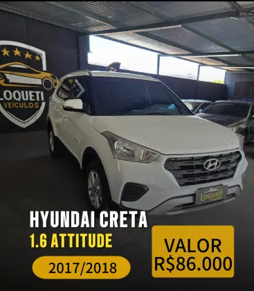 HYUNDAI CRETA 1.6 16V FLEX ATTITUDE AUTOMÁTICO