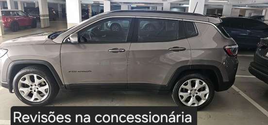 JEEP-COMPASS-2.0 16V FLEX LONGITUDE AUTOMÁTICO JEEP-COMPASS-2021